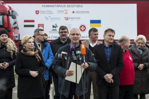 Idén sokadszor küldenek humanitárius segélyt Kárpátaljára és a Kárpátokon túli területekre Fotó: Árvai Károly/kormany.hu
