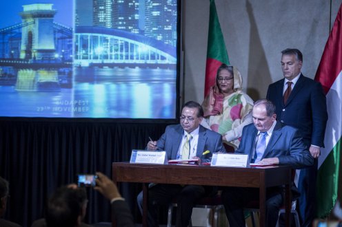 Hungary will support the cooperation of Hungarian and Bangladeshi businesses by relying on new means Photo: Károly Árvai/kormany.hu