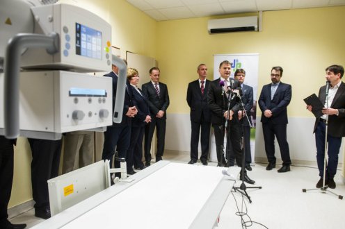 Átadták a Dél-pesti Kórház megújult röntgengépparkját Fotó: Botár Gergely/kormany.hu