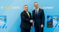 Orbán Viktor a brüsszeli NATO-csúcson