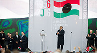 Official state celebration to mark the sixtieth anniversary of the 1956 Revolution and Freedom Fight