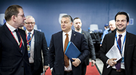 Orbán Viktor Brüsszelben