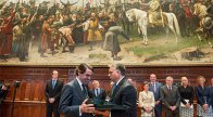 Állami kitüntetést adott át José María Aznar volt spanyol kormányfőnek Orbán Viktor