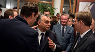 Orbán Viktor miniszterelnök Lendván