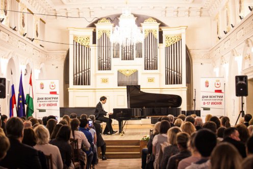 Fülei Balázs Liszt-díjas zongoraművész koncertje Fotó: Andrej Abramov 