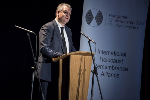 Hungary has guided IHRA as Chair of the organisation in the past 12 months successfully, in full awareness of its responsibility related to the past and with commitment to the future Photo: Károly Árvai/kormany.hu