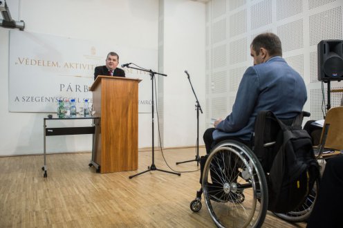 A megfelelő rehabilitáció esélyt ad arra, hogy a fogyatékossággal élő emberek a társadalom aktív, egyenrangú tagjává váljanak Fotó: Botár Gergely/kormany.hu