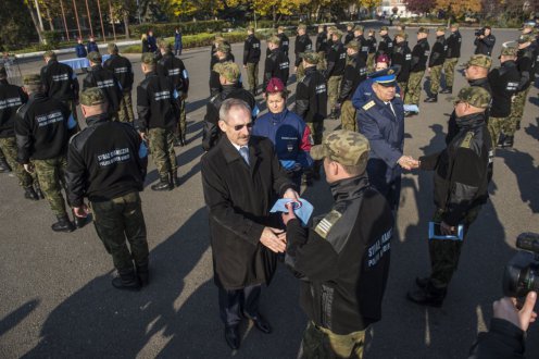 Magyarország várhatóan hétfőn indítja útnak azt az 50 magyar rendőrt, aki Szlovénia külső határain teljesít szolgálatot Fotó: Árvai Károly/Miniszterelnökség