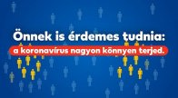 Új tájékoztató videó a koronavírus elleni védekezésről