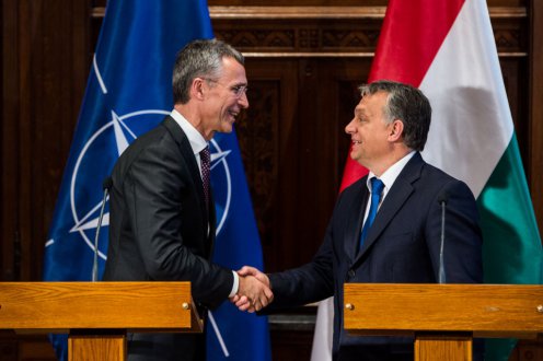 The NATO Secretary General welcomed the Hungarian government’s announcement to increase Hungary’s defence expenditure. Photo: Gergely Botár/kormany.hu