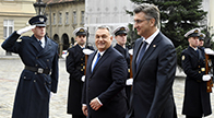Orbán Viktor Zágrábban