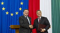 EC President hands over Partnership Agreement documents to Prime Minister Orbán