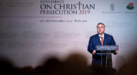 Orbán Viktor a keresztényüldözésről szóló második nemzetközi konferencián