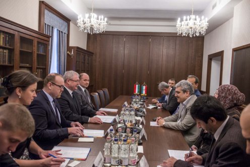 Magyarország jól látható, konkrét együttműködések kialakításra törekszik Iránnal Fotó: Pelsőczy Csaba/FM