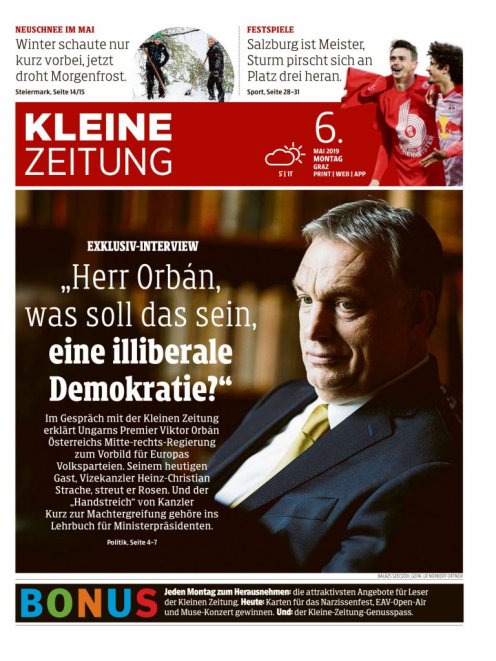 Forrás: Kleine Zeitung