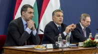 Orbán Viktor fogadta a károsult önkormányzatok vezetőit
