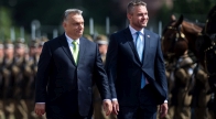 Orbán Viktor Budapesten fogadta Peter Pellegrini szlovák kormányfőt