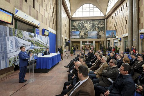 A kormány támogatja a vasúti személyszállítás további térnyerését Fotó: Czeglédi Zsolt/MTI
