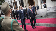 Orbán Viktor és Igor Matovic találkozója