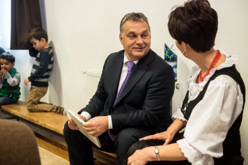 Fontos, hogy Magyarország család- és gyermekbarát országgá váljon Fotó: Botár Gergely/Miniszterelnöki Kabinetiroda