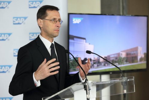 250 új munkahelyet teremt az SAP Hungary Kft. legújabb beruházása Fotó: NGM