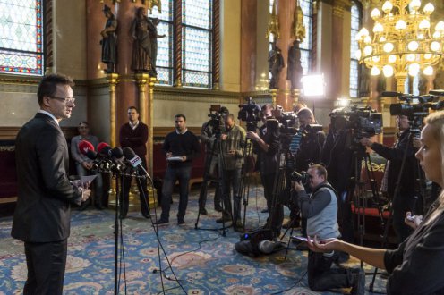 Magyarországnak nem érdeke, hogy a kötelező bevándorlókvótákról szóló döntés hatályban maradjon Fotó: Árvai Károly/Miniszterelnökség