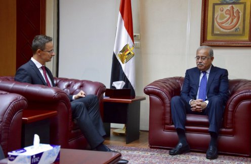 Szükség van a szoros együttműködésre Egyiptommal, mert az ország kulcsszerepet játszik a déli szomszédság stabilitásában. Fotó: Szabó Árpád/KKM
