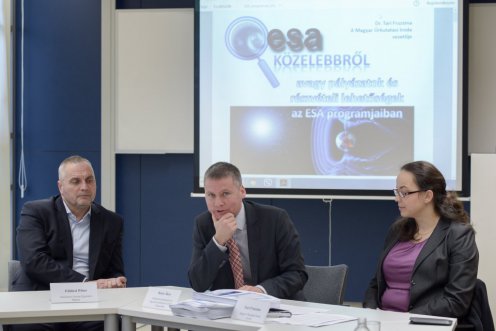 Magyarország számára haszonnal jár, hogy november 4-e óta az Európai Űrügynökség (European Space Agency, ESA) tagja lett Fotó: Bartolf Ágnes/NFM