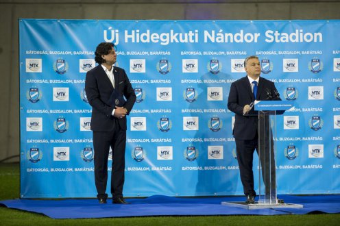 Az új stadion avatómérkőzése tisztelgés a magyar labdarúgás egyik nagy sikere előtt Fotó: Árvai Károly/kormany.hu